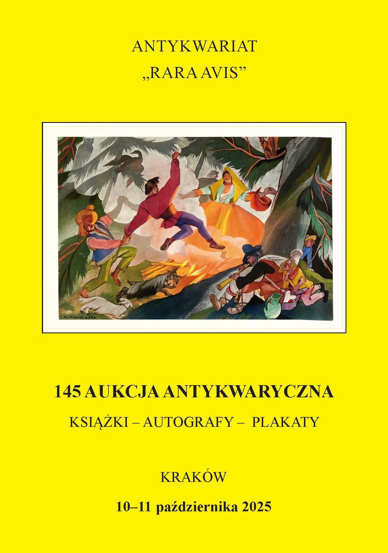 Antykwariat Rara Avis - 145. aukcja antykwaryczna - 10/11 października 2025