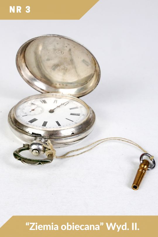 Antykwariat Rara Avis - Aukcja w 100. letnią rocznicę śmierci Władysława St. Reymonta - poz. 3: zegarek pisarza.
