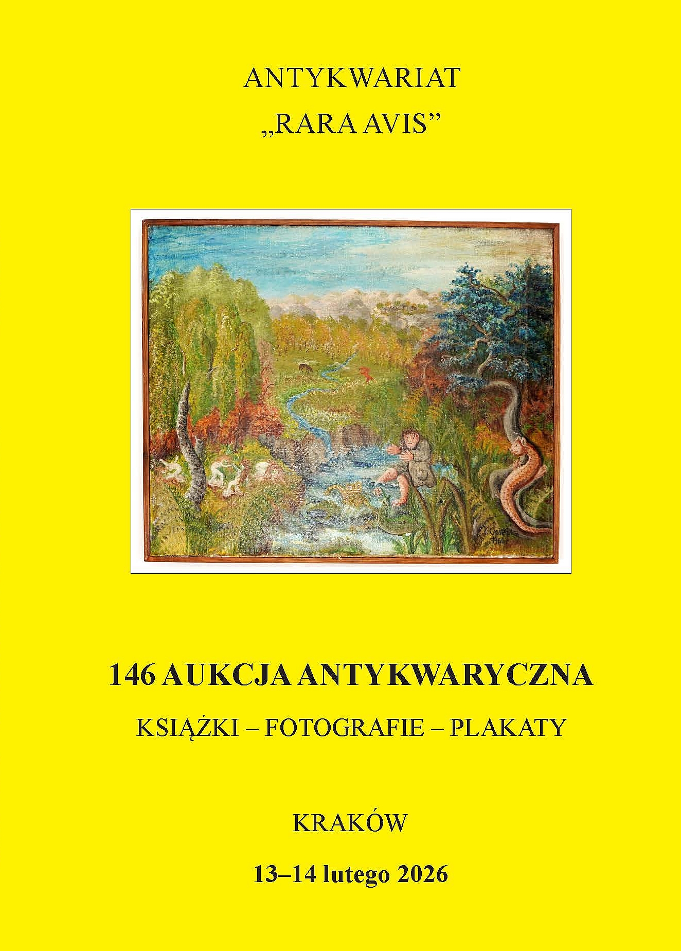 Antykwariat Rara Avis - 146. aukcja antykwaryczna: 12-13 lutego 2026 r.