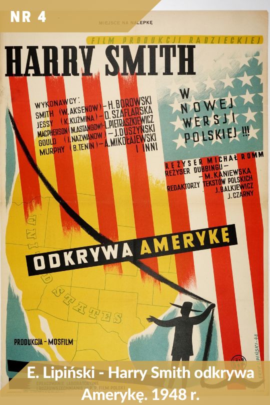 Antykwariat Rara Avis - 545. aukcja antykwaryczna, poz. 4: Eryk Lipiński - Harry Smith odkrywa Amerykę. 1948 r.